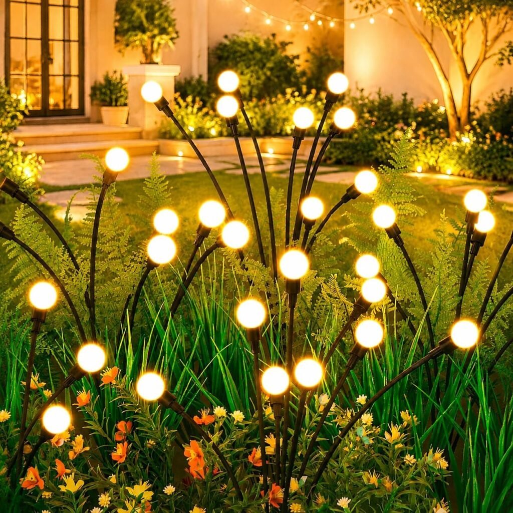 Whimsical solar orb lights