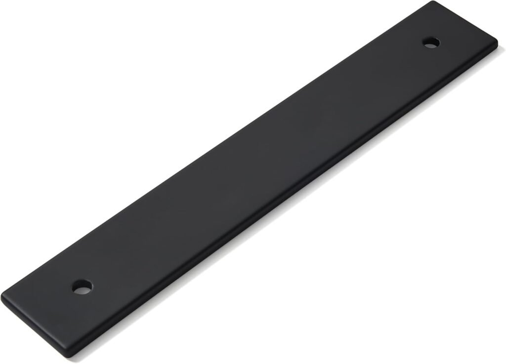Make Old Hardware Look New with a minimal, thin, rectangular black backplate