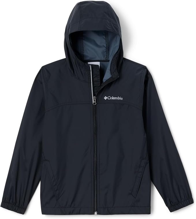 Navy kids' waterproof jacket