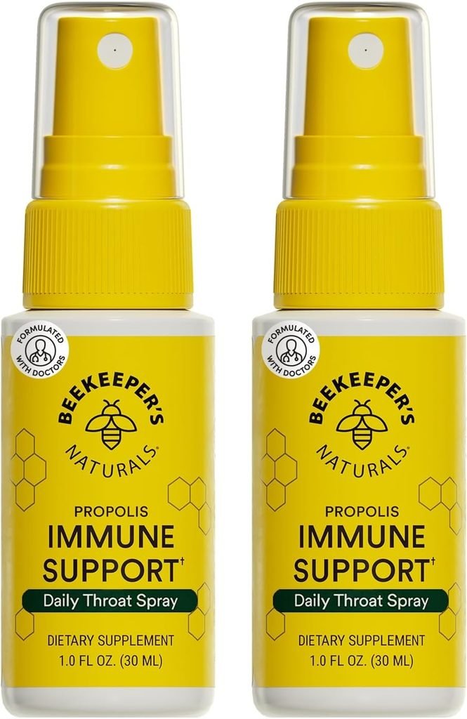 Beekeeper's Naturals immune support throat spray — Prime Big Deal Days wellness pick
