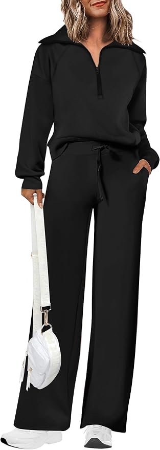 Black matching set — Prime Big Deal Days cozy fashion find