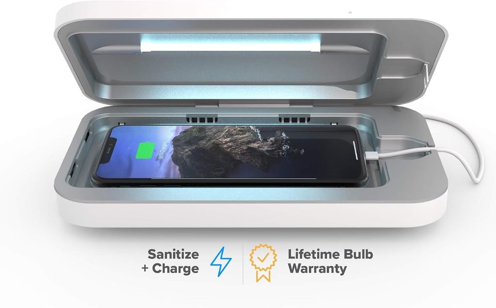 Phone sanitizer and charger