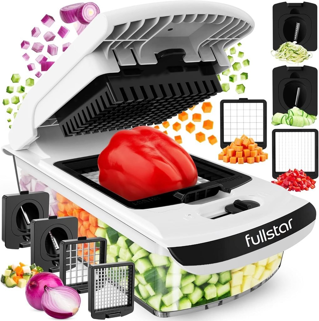 Fullstar vegetable chopper and spiralizer 