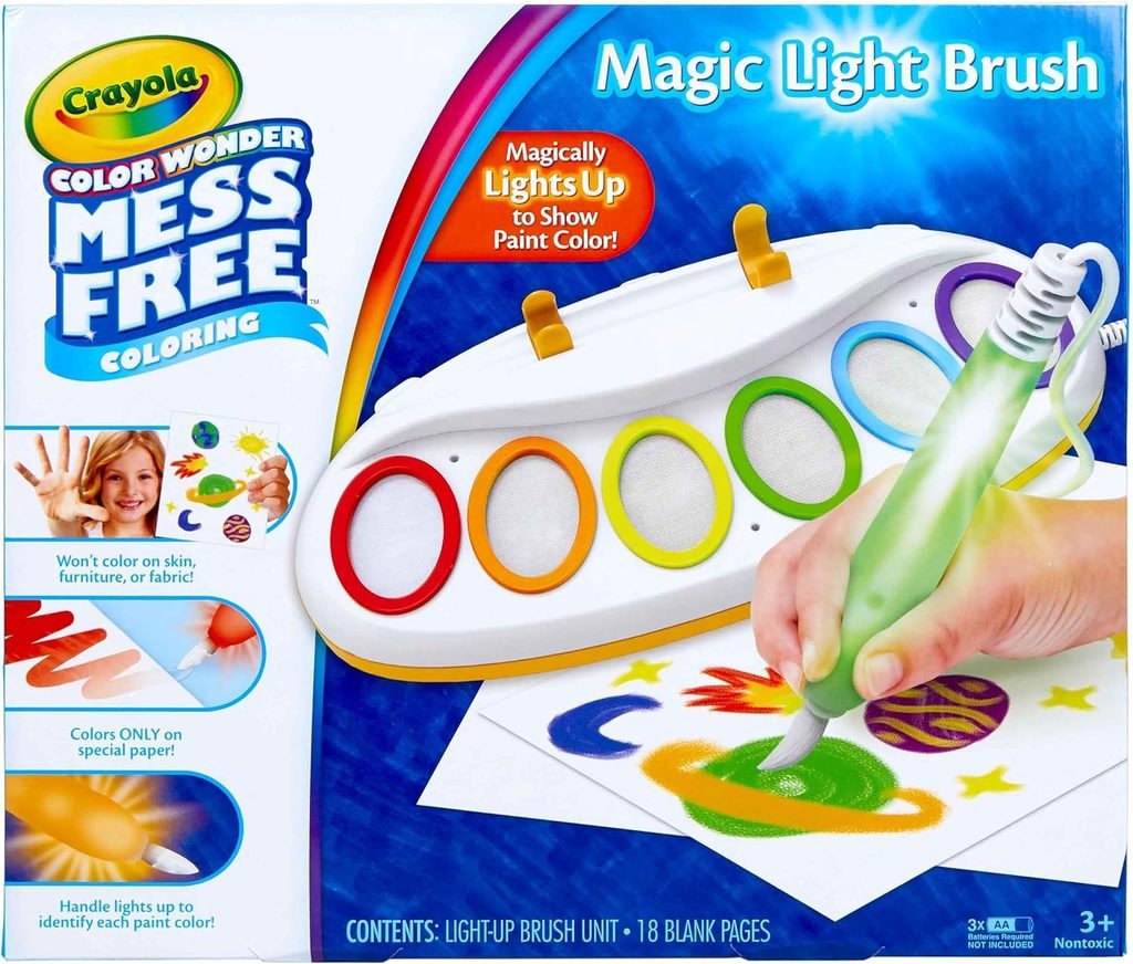 Crayola mess-free magic light brush 