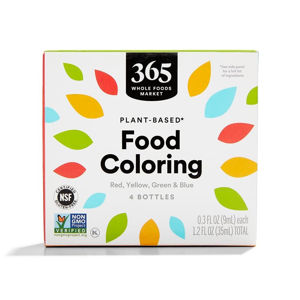 Natural food coloring for kids' potion station